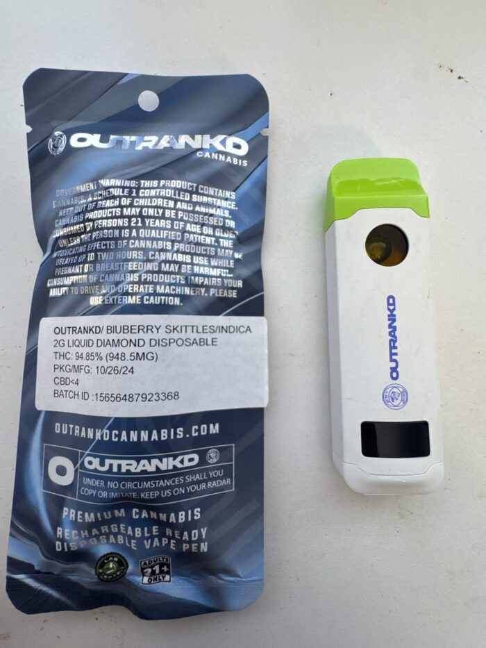 Outrankd Liquid Diamond Extract | 1:60$ / 2:100$ / 3:120$ | 5:190$ / 10:320$ - Image 2