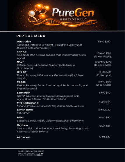Peptides 💪 💯